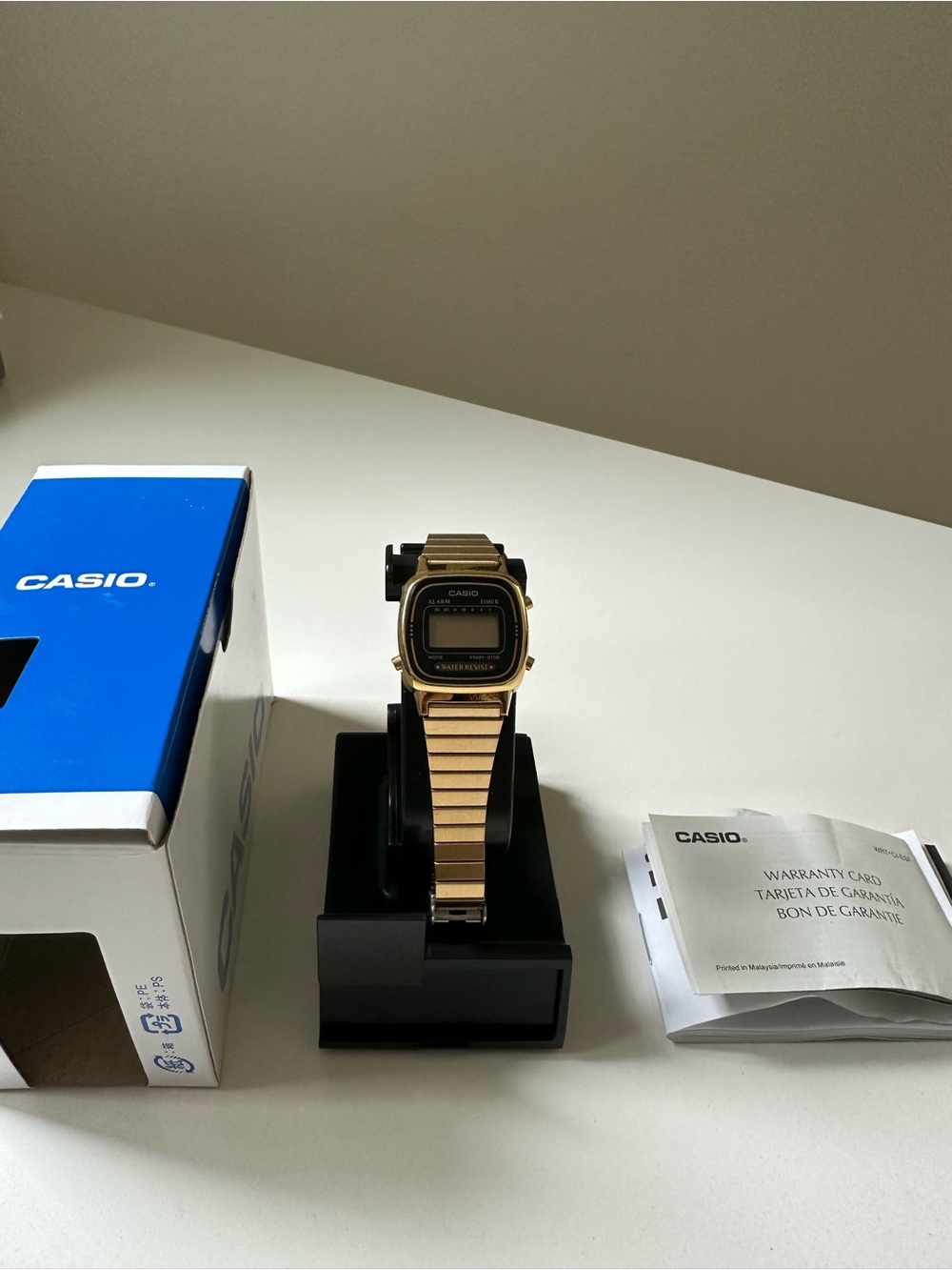 Casio Gold Digital Watch